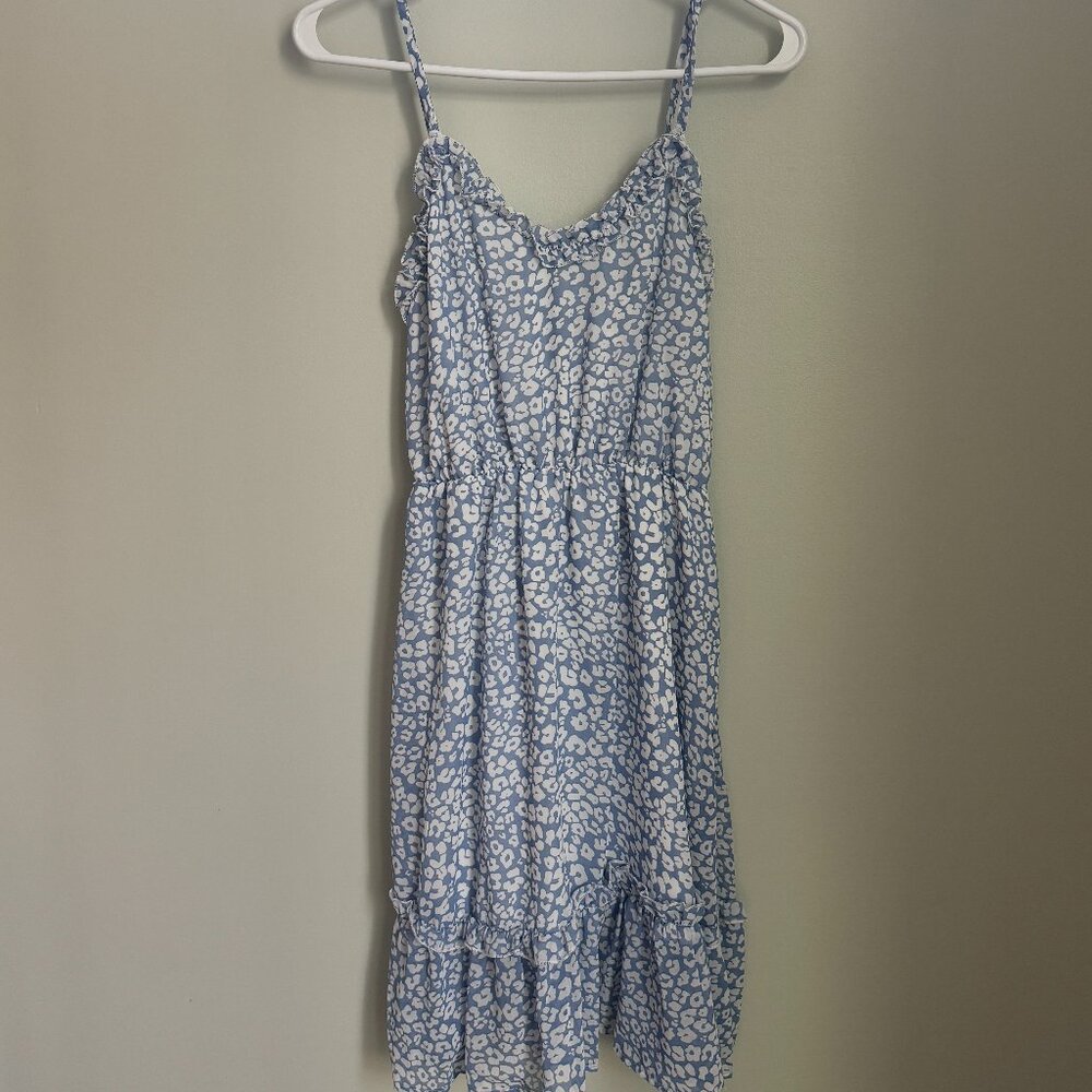 Size Small Light Blue Spaghetti Strap Dress